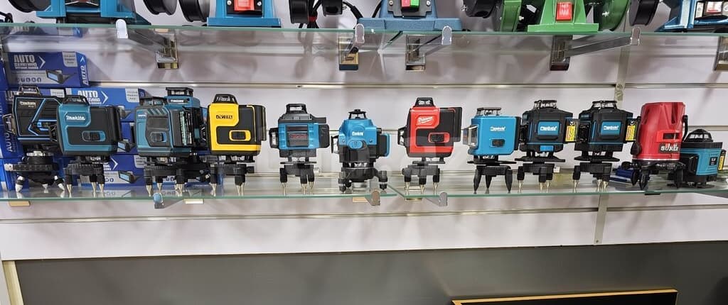 Lazerli Nivellir və Ölçmə Alətləri