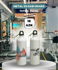 Termos Alüminium material, Gümüşü rəng — şəkil 5