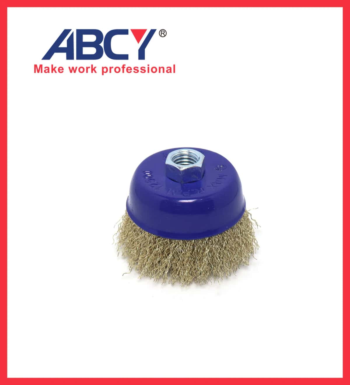 ABCY 75 mm Wire Brush for Metal - Tenderyard