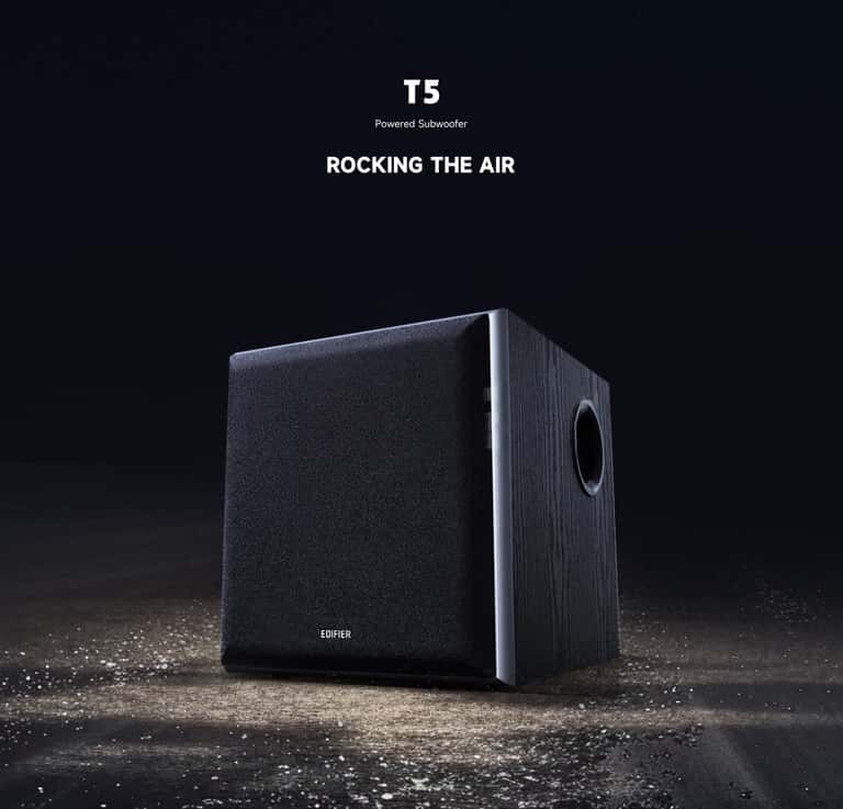 Edifier T5 active 8-inch subwoofer - Tenderyard