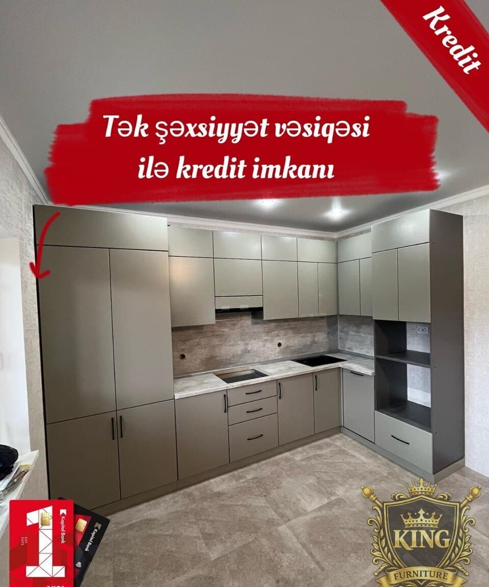 Mətbəx mebeli sifarişlə