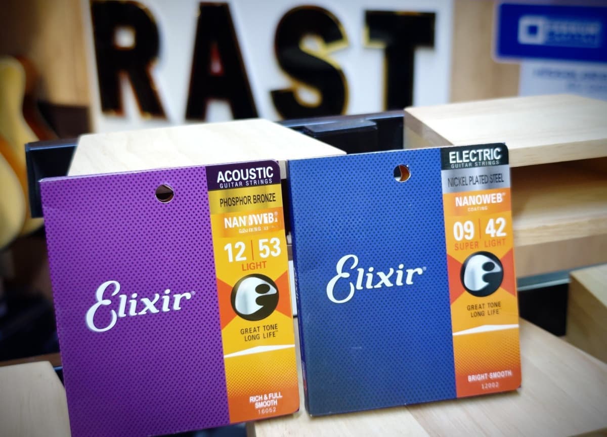 Elixir akustik və elektro gitara simləri