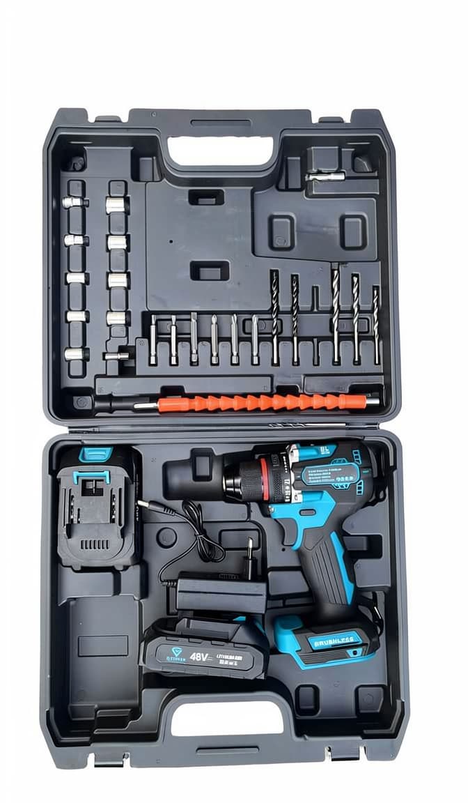 Lex Kömürsüz (Brushless) Drel və Vintaçan Dəsti