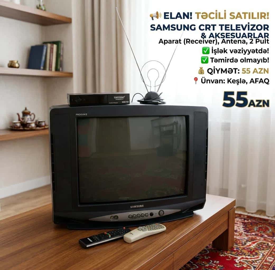 Samsung TV 45" Crystal - Tenderyard