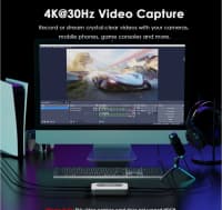 Video Capture Card 4K 30Hz / 1080P 120Hz Dual HDMI — şəkil 4