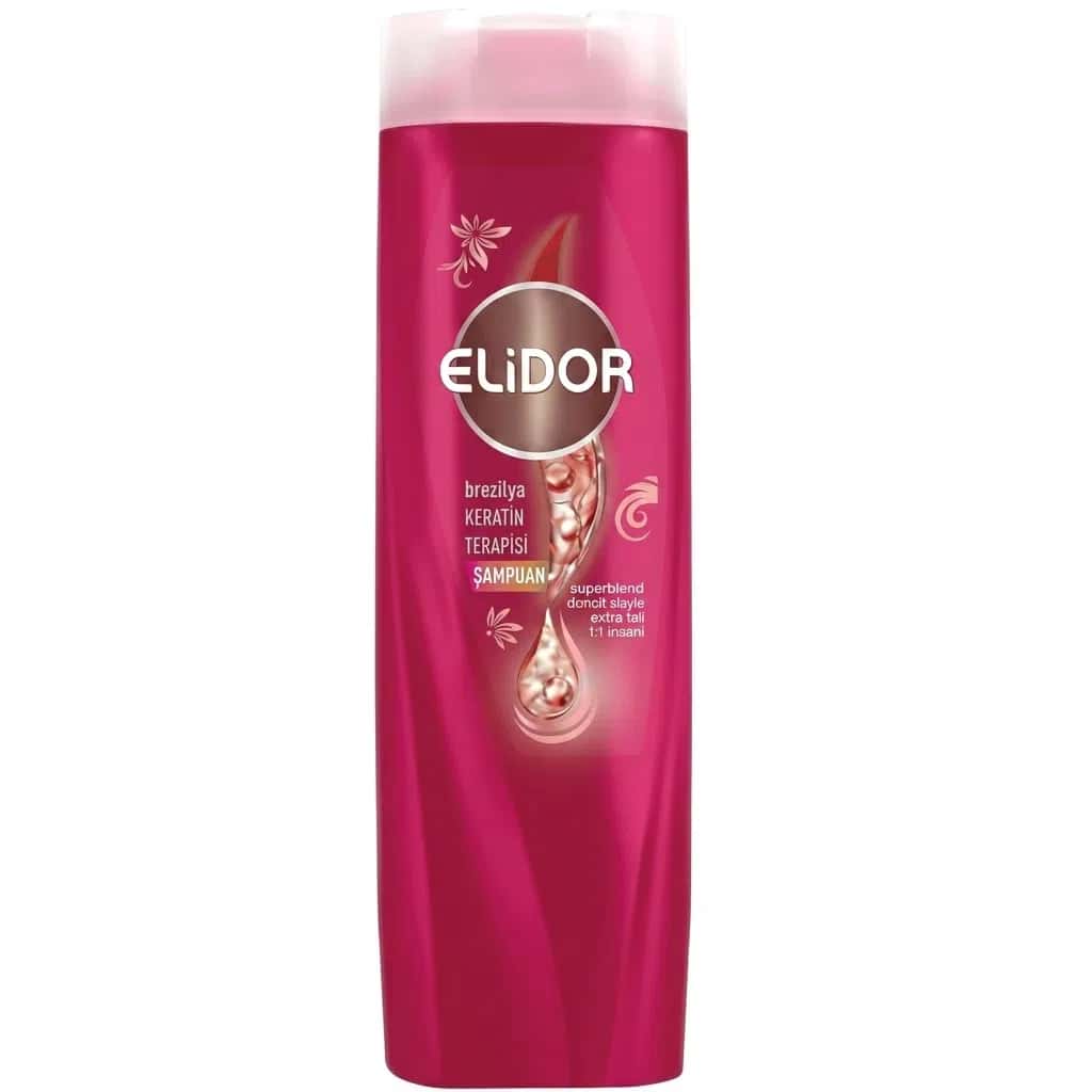 Шампунь Elidor Brazilian Keratin 400 мл - Tenderyard