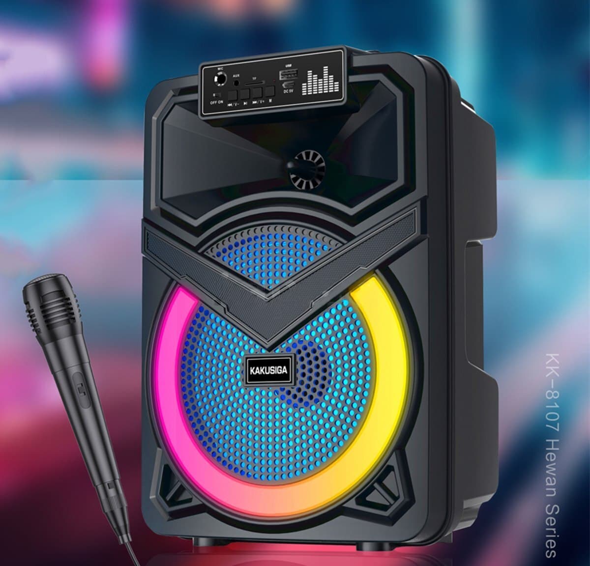 Kakusiga KK-8107 Simsiz Bluetooth Dinamik və Sabvufer