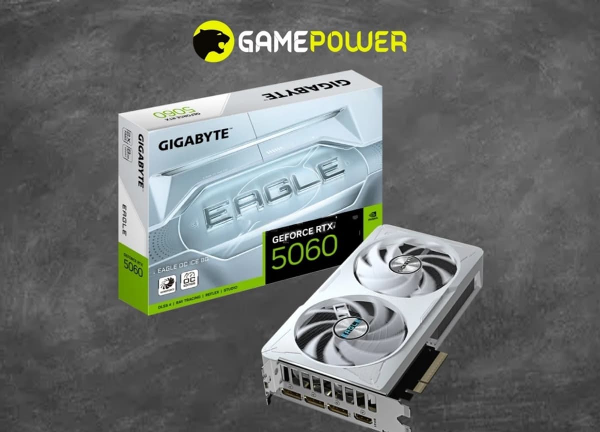 Gigabyte RTX 5060 Eagle Ice 8GB Video Kart