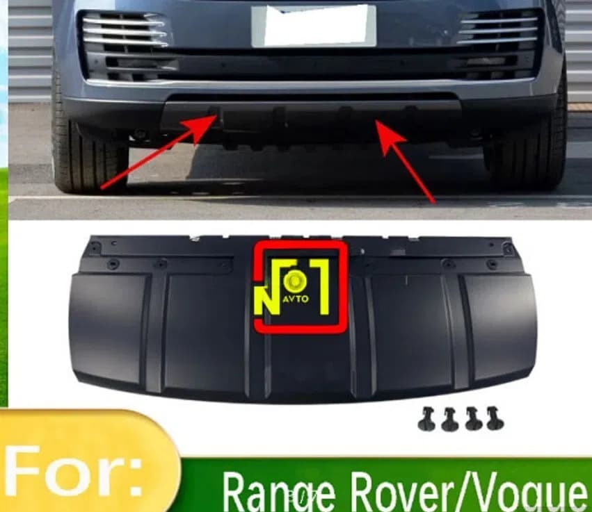 Ön bufer altı plasmas Range Rover Vogue