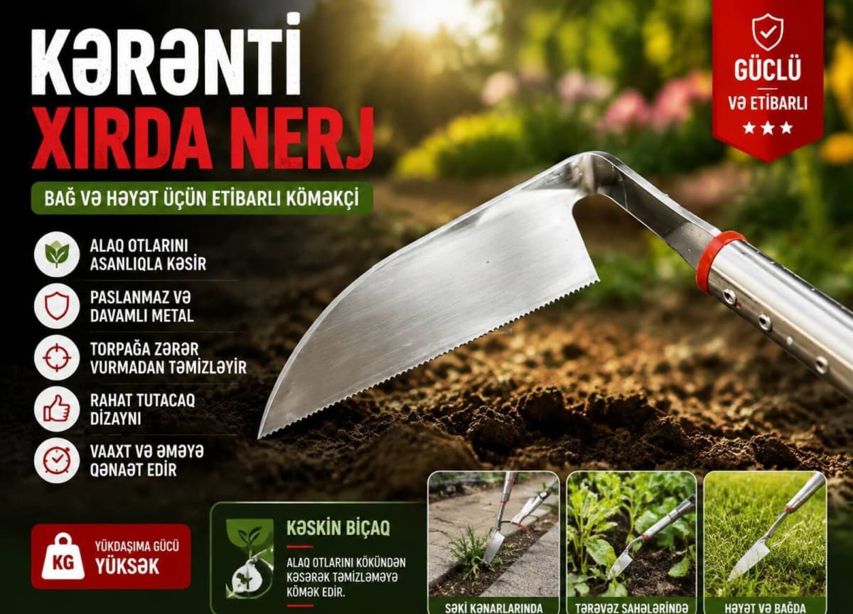 Kərənti paslanmaz polad