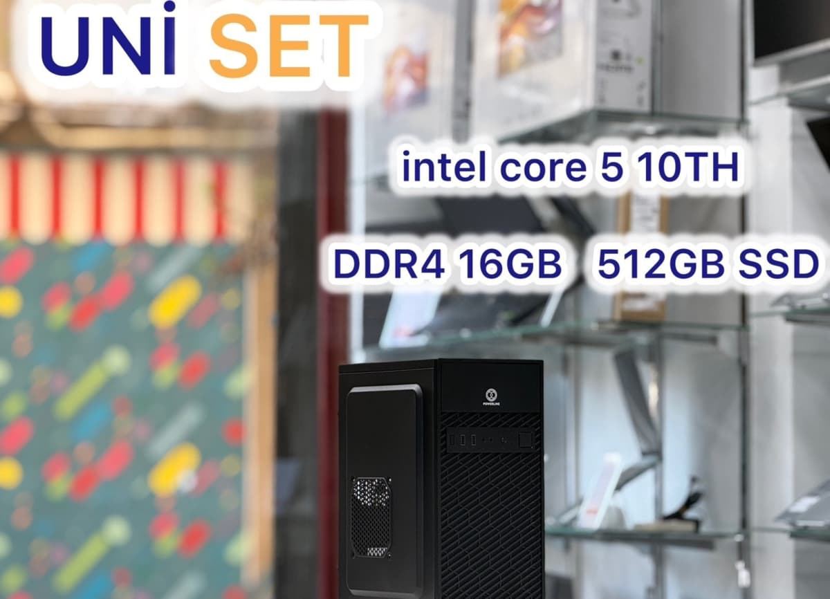 Intel Core i5 10th Gen, 16GB RAM, 256GB SSD Masaüstü PC