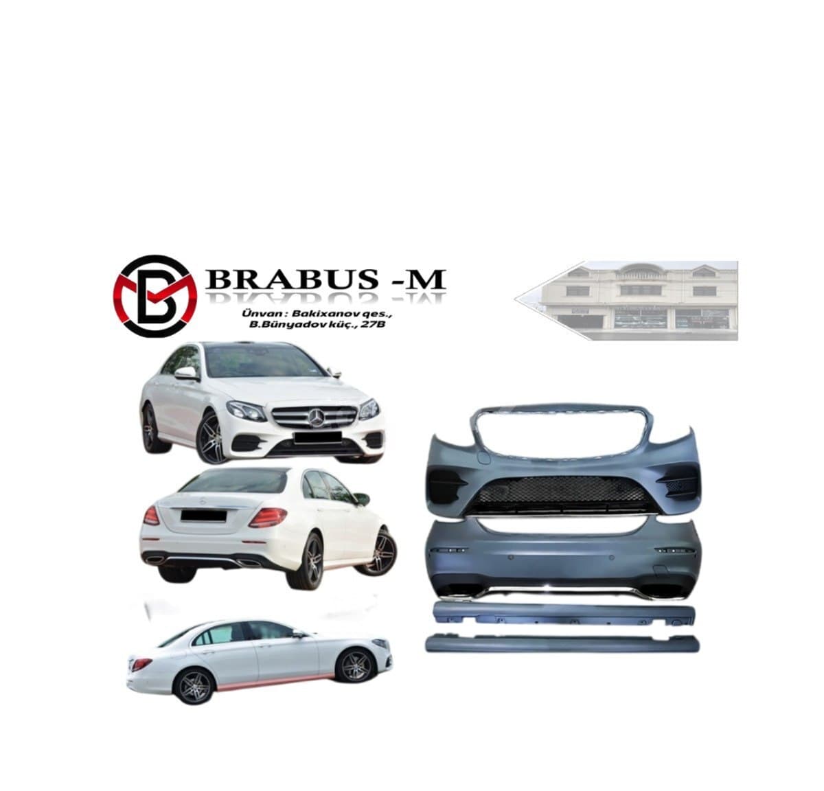 Body kit Mercedes W213 E43