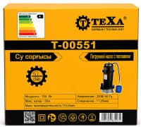 TeXa T-00551 700W Drenaj Su Nasosu — şəkil 1