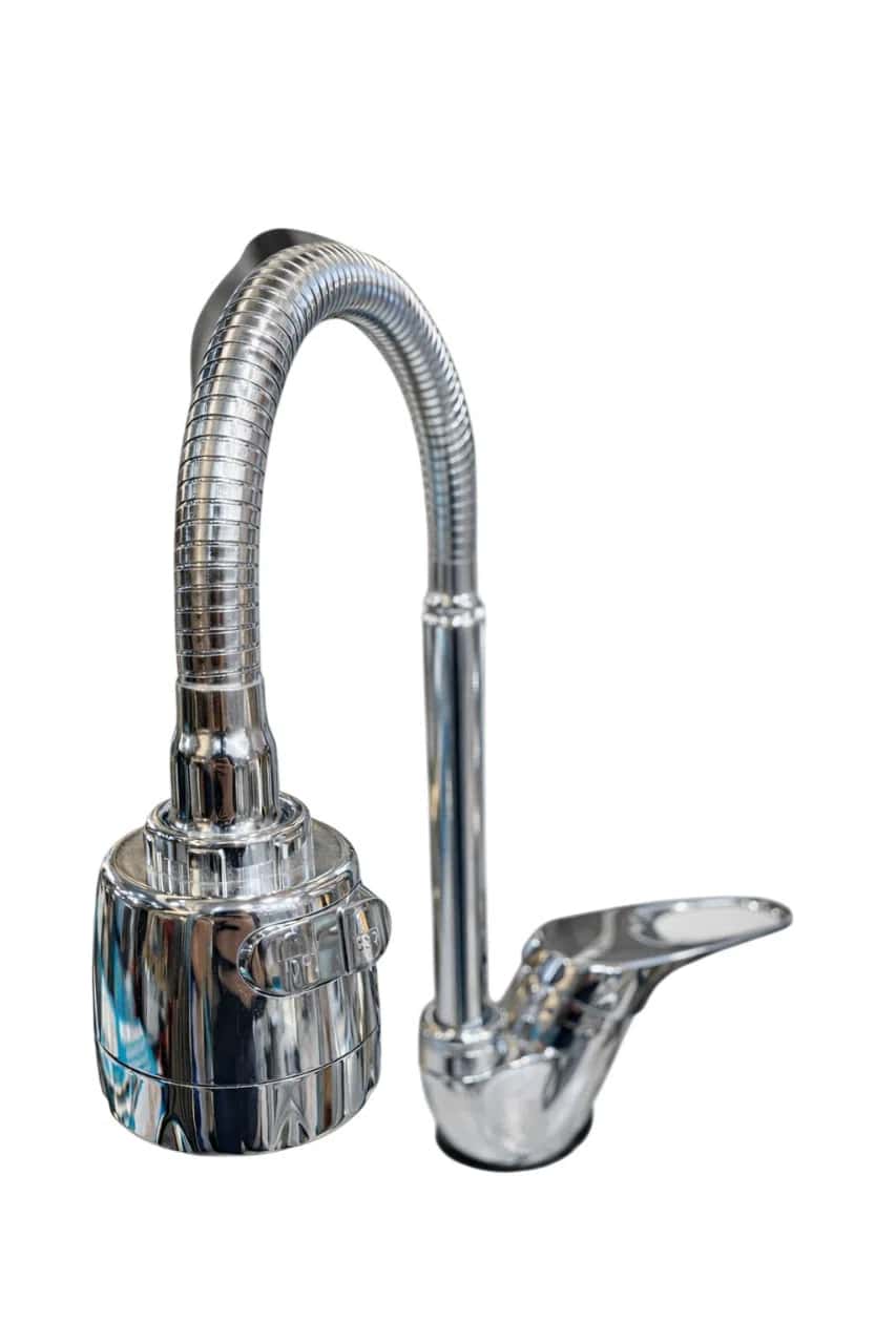 Kitchen faucet, Silver color - Tenderyard