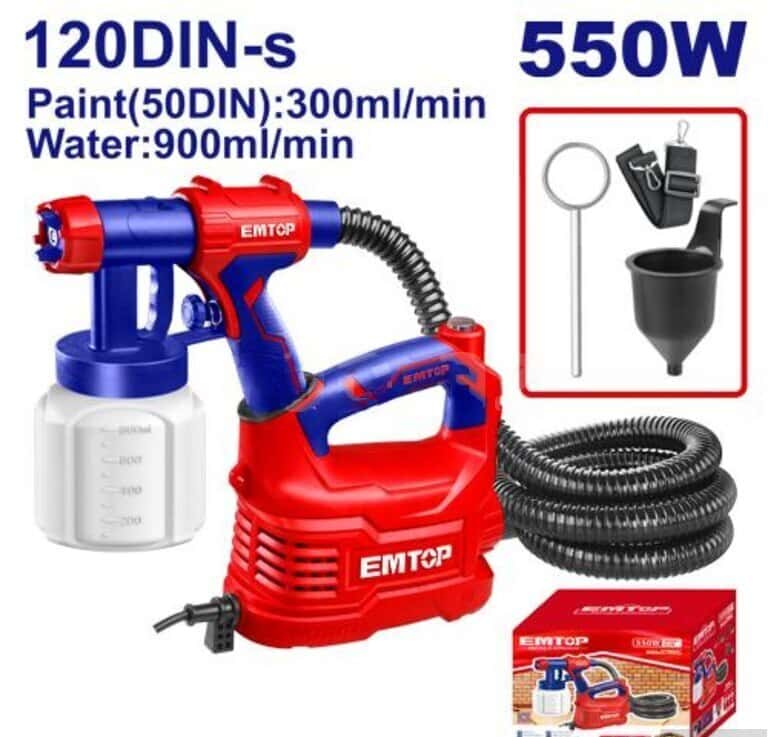 Emtop 550W elektrikli boya və emusiya tapançası - Tenderyard