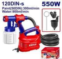 Emtop 550W elektrikli boya və emusiya tapançası — şəkil 1