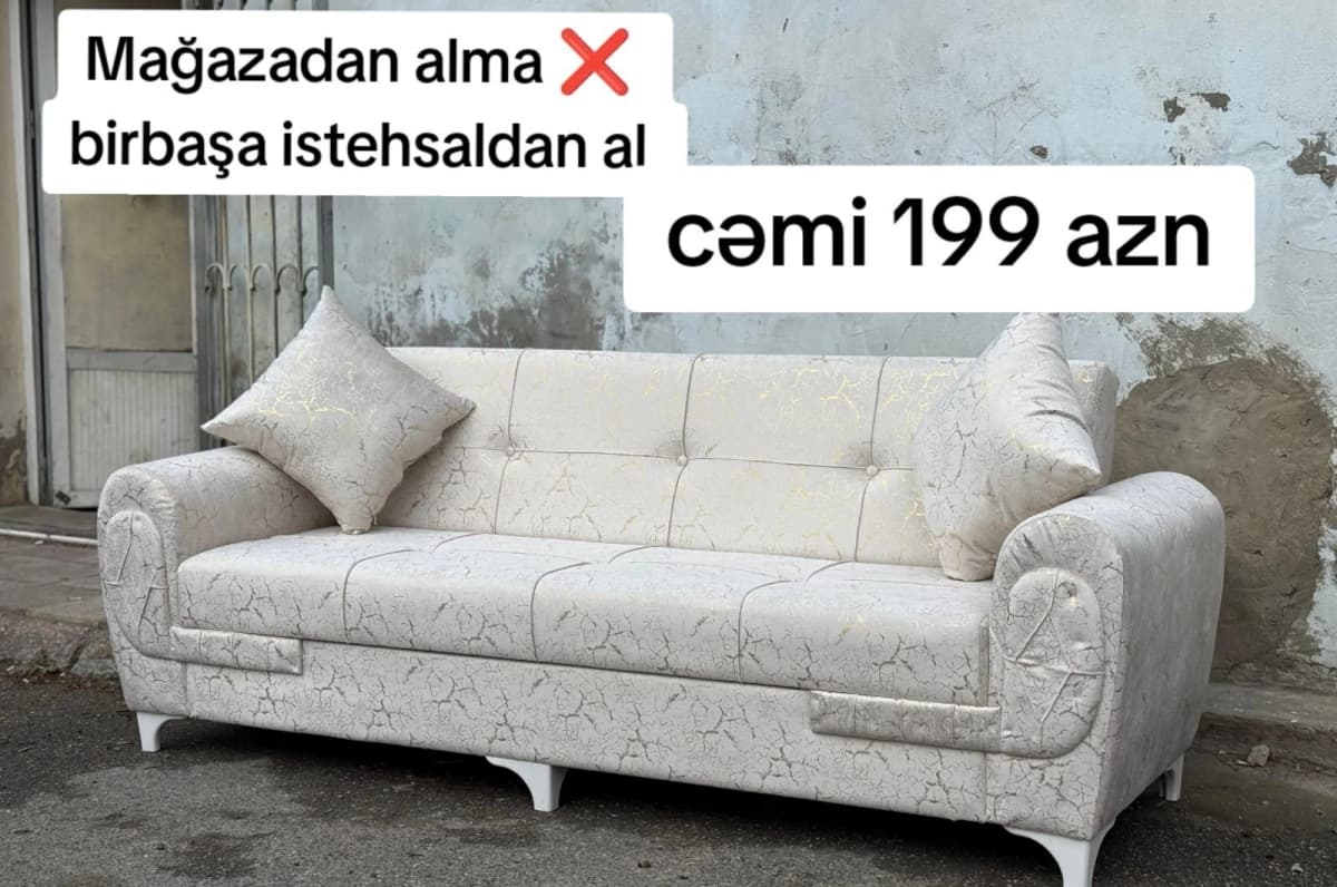 Künc divan, Qarışıq rəng