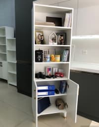 Ofis dolabı Kitab dolabı, Ağ rəng — şəkil 2
