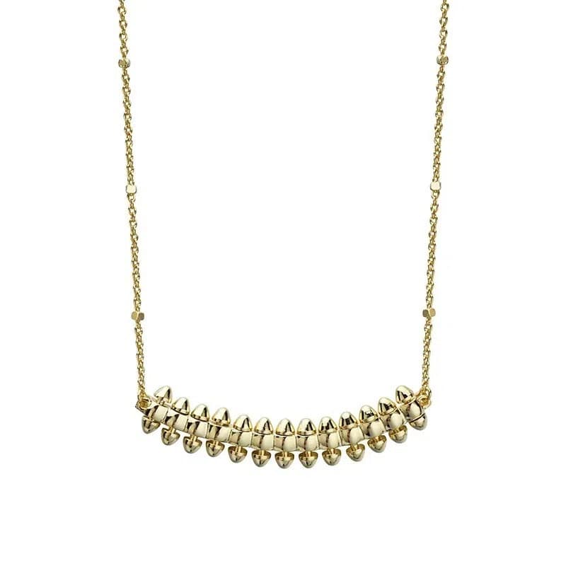 Boyunbağı Luxeoria Spiked Arc qızılı