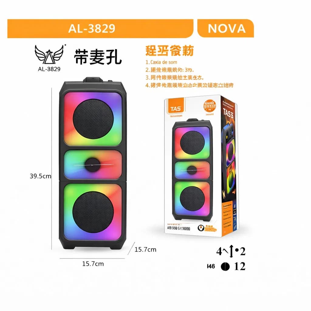 Portativ dinamik Kimiso QS-3629 Qara