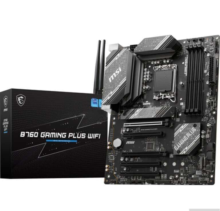 Motherboard MSI B760 Gaming Plus Wi-Fi LGA1700 DDR5 - Tenderyard