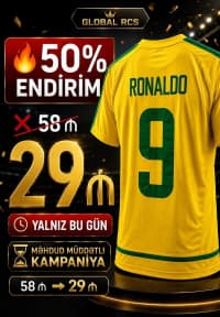 Braziliya Ronaldo Nazario 9 Retro Futbol Forması — şəkil 6