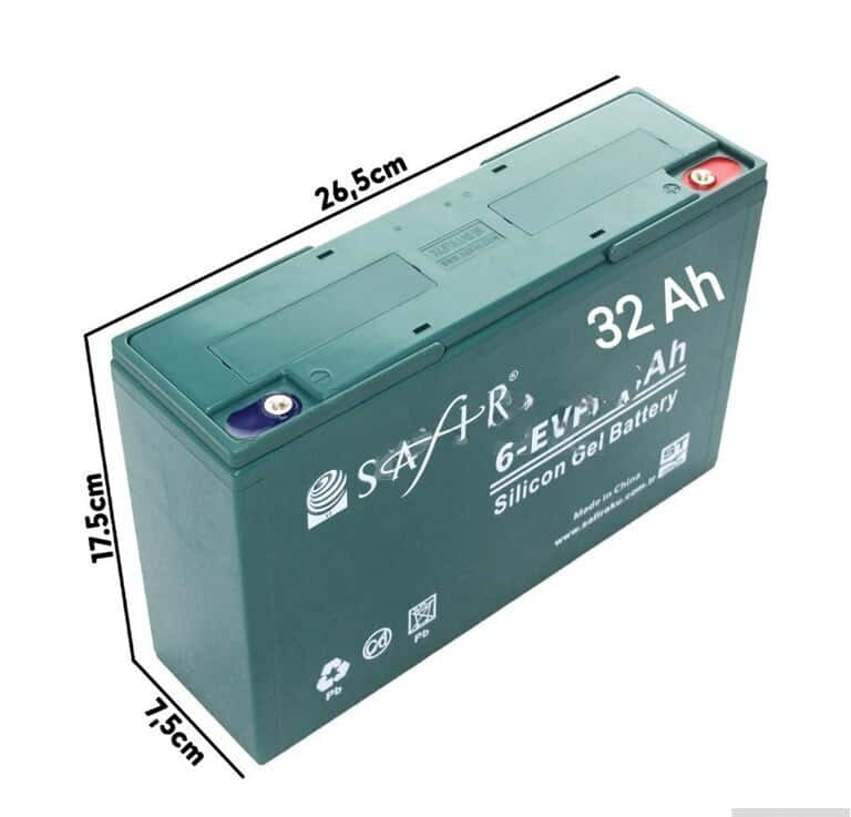 Akkumulyator 12 volt 32 ah günəş paneli üçün - Tenderyard