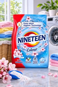 Nineteen rəngli çamaşırlar üçün yuyucu toz — şəkil 1