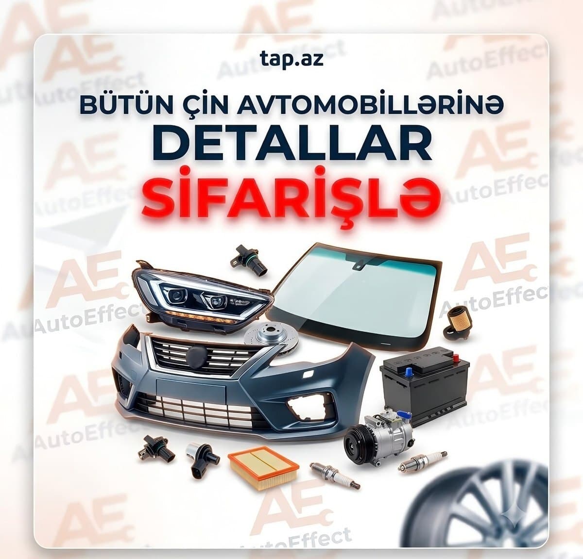 Ehtiyat hissələri Çin avtomobilləri üçün