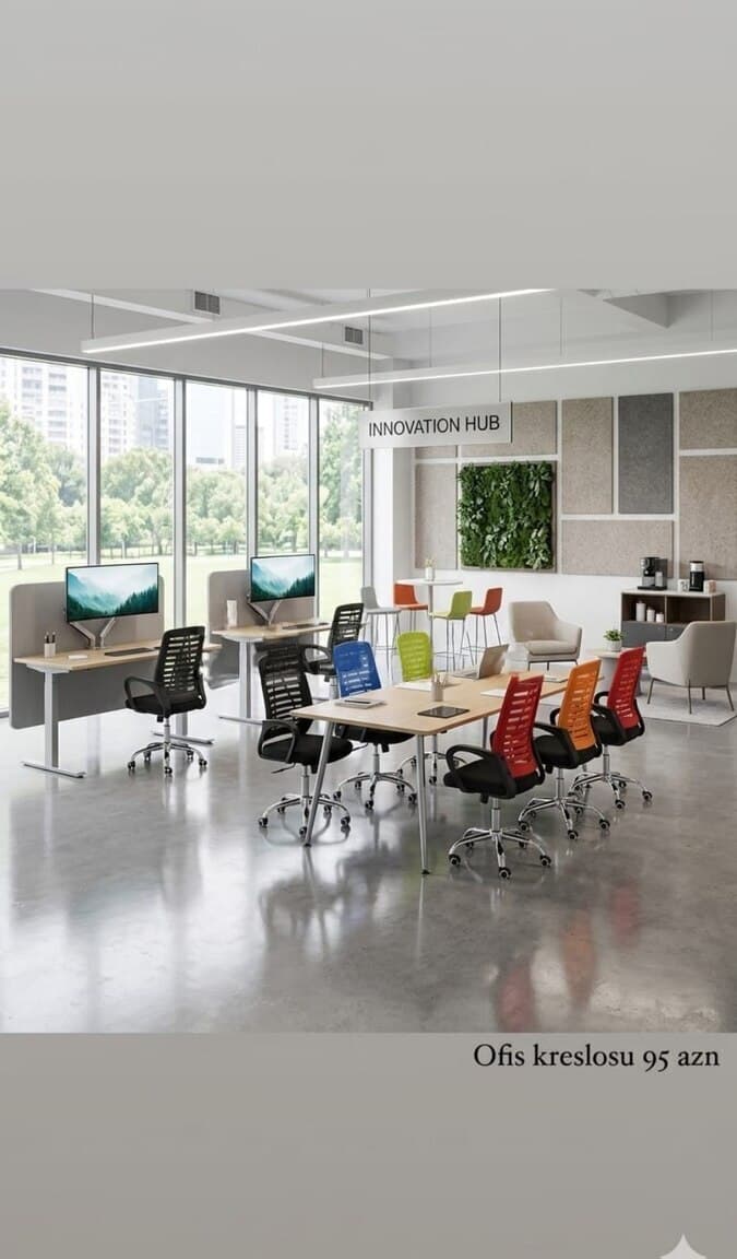 Qarışıq rəng, Ofis stulu