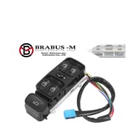 Şüşə qaldıran düymə bloku Mercedes W203 — şəkil 1