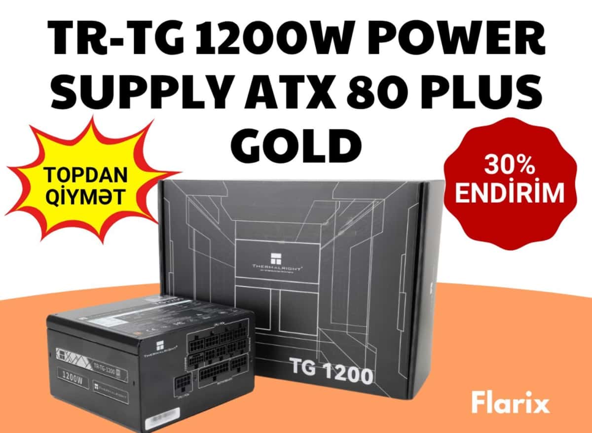 Блок питания Thermalright TR-TG 1200W 80 Plus Gold - Tenderyard