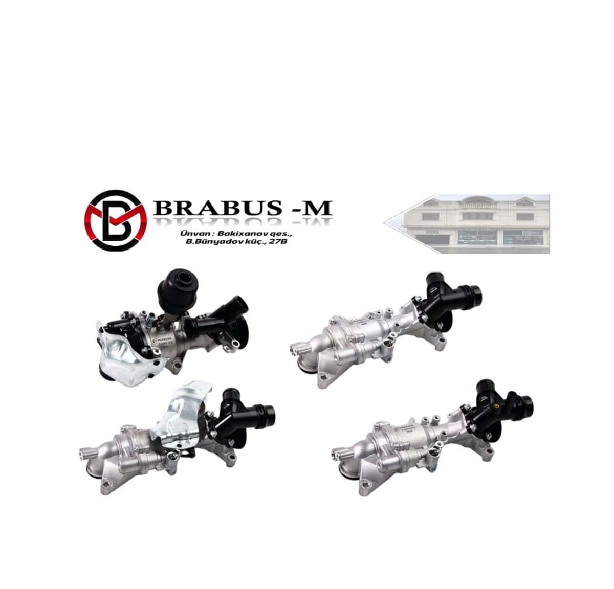Water pump for Mercedes models - Tenderyard