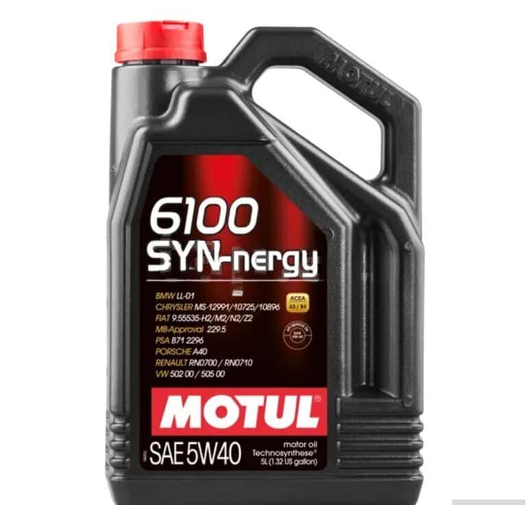 Motul 6100 Syn-nergy 5W40 5LT Mühərrik Yağı - Tenderyard