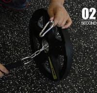 Zəncirli Ağırlıq Qaldırma Kəməri (Dip Belt) — şəkil 4