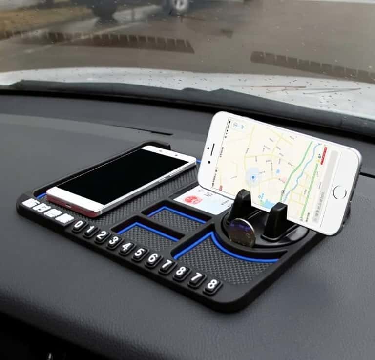 Car phone holder with number plate - Tenderyard