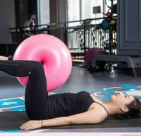 Ortası Dəlikli Aerobika və Pilates Topu — şəkil 5