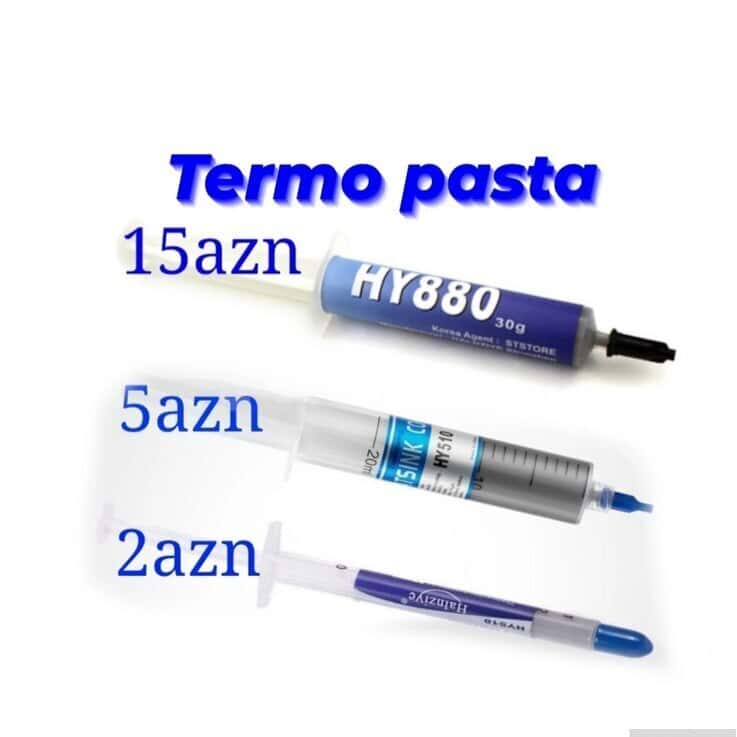 Prosessor üçün Termopasta (Termal Macun) - Tenderyard