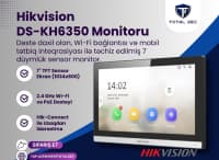 İP domofon dəsti Hikvision DS-KB8113 / DS-KH6350 — şəkil 2