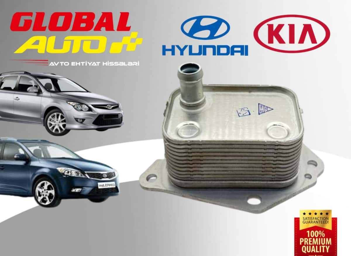 Oil cooler for Hyundai i30, Kia Ceed diesel - Tenderyard