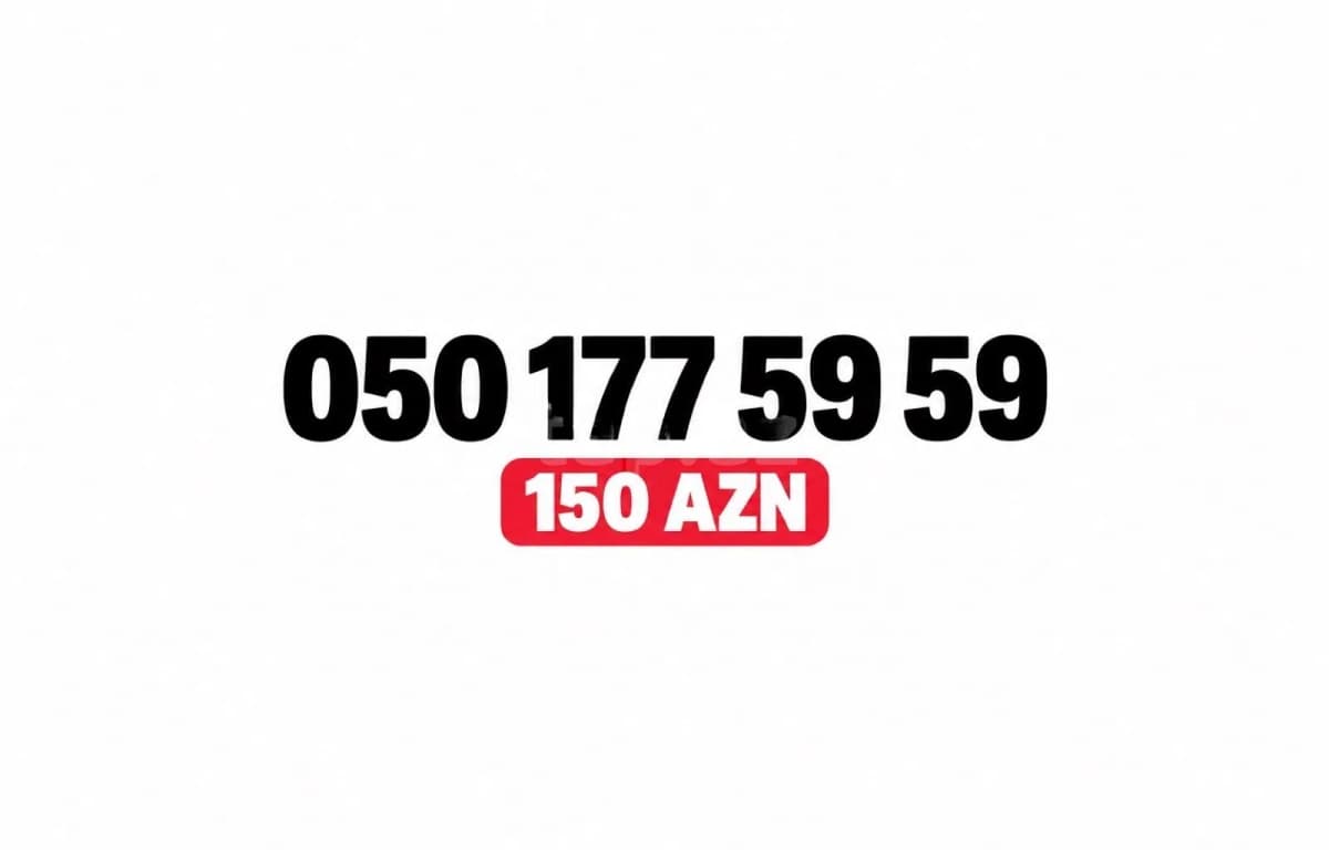 Azercell nömrə (050) 177-59-59