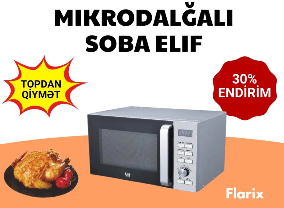 Silver mikrodalğalı soba