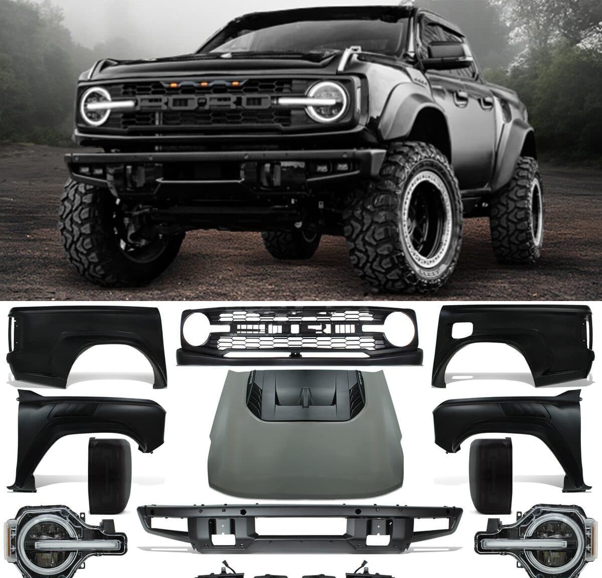 Bədən dəsti Ford Bronco Raptor