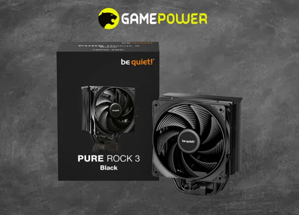 Be Quiet! Pure Rock 3 Black BK039 CPU Soyuducu