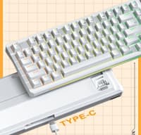 Klaviatura Aula S98 White Red Switch — şəkil 7