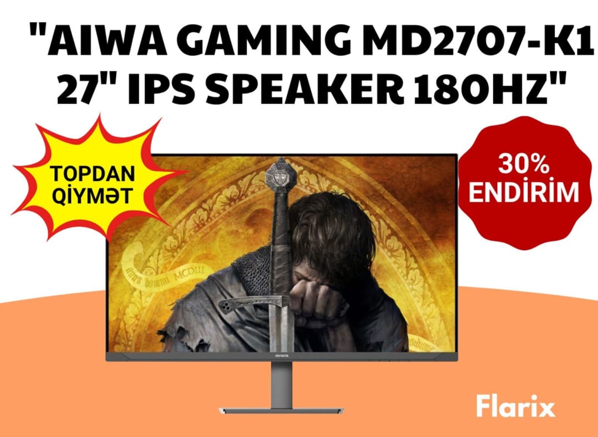 Monitor Aiwa Gaming MD2707-K1 27" IPS 180Hz