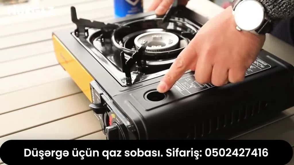 Düşərgə üçün portativ qaz sobası - Tenderyard