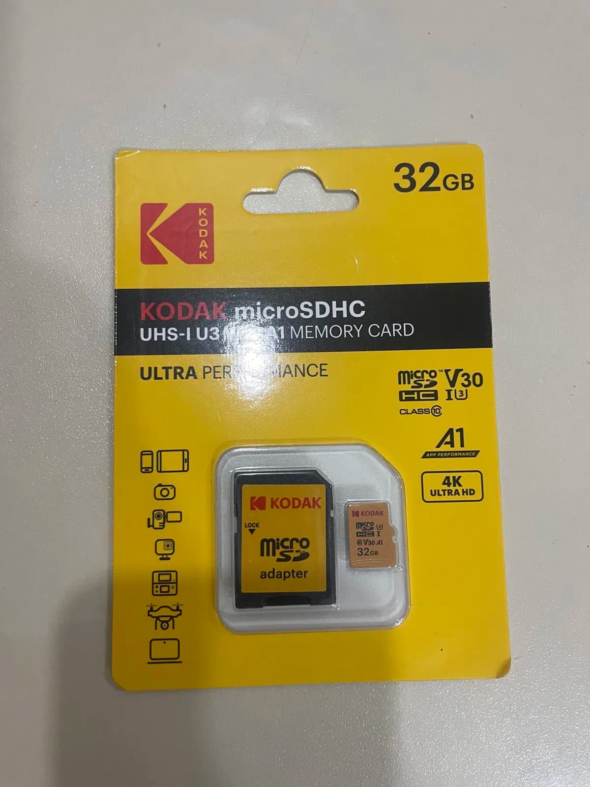 32 GB yaddaş kartı