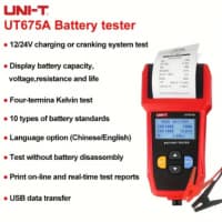 Akkumulyator test cihazı UNI-T UT675A — şəkil 1