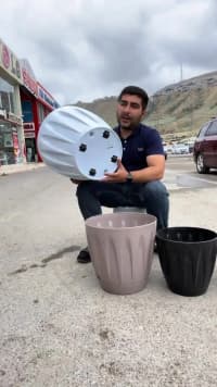 Plastik yumru dibçəklər — şəkil 11
